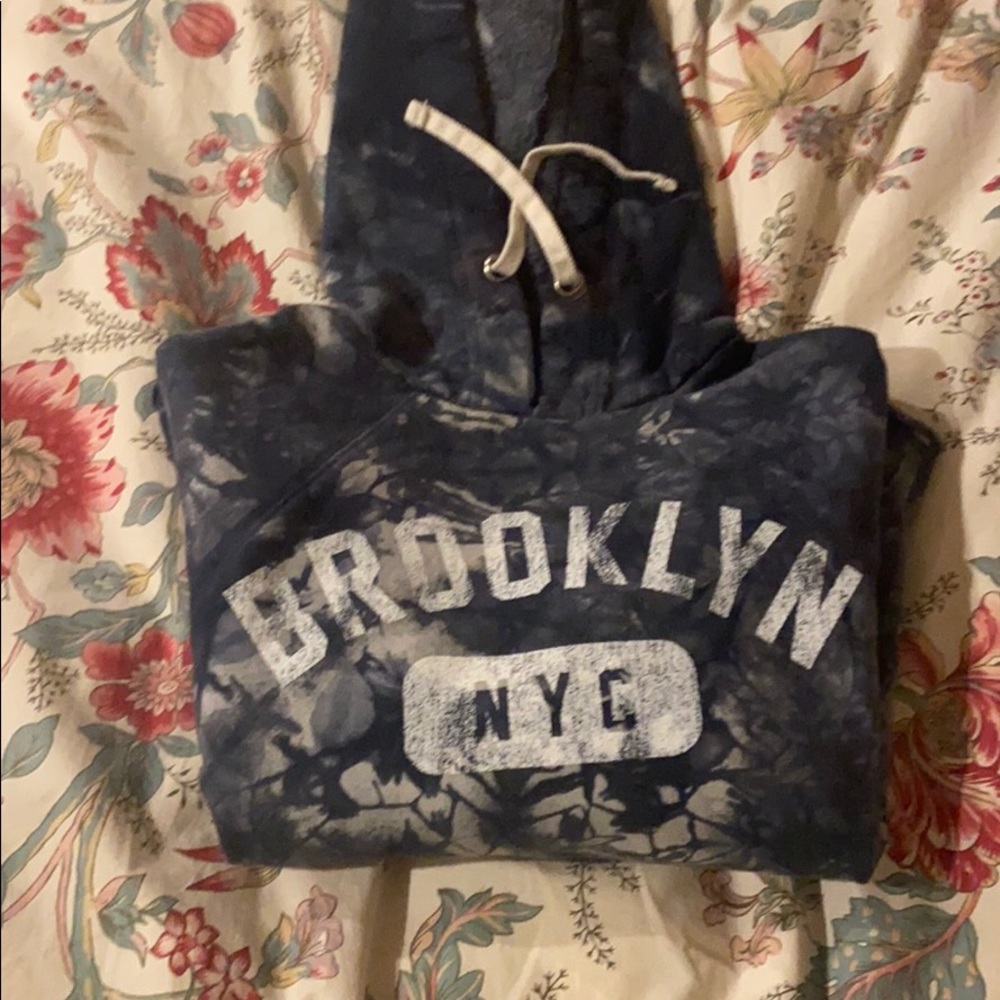 tie dye “brooklyn” hoodie - Picture 3 of 3